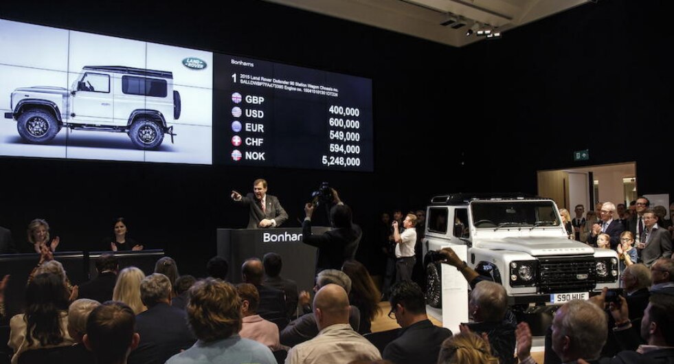 Quotazione record per la Defender n. 2.000.000 - Immagine #15