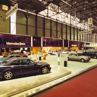 Mercedes-Benz 190E 2.5-16 Evolution II al Salone di Ginevra 1990