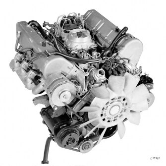 Il motore V8 "M100" della Mercedes-Benz 450 SEL 6.9 (1975)