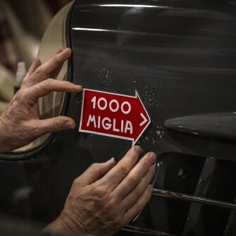 La Mercedes-Benz 710 Super Sport del 1930 alla 1000 Miglia 2024 - Archivnummer: D836346