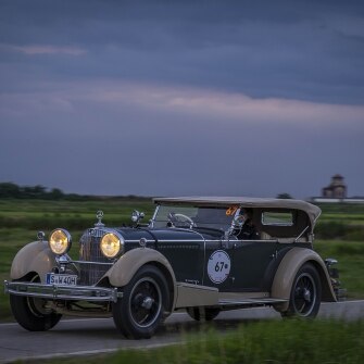 La Mercedes-Benz 710 Super Sport del 1930 alla 1000 Miglia 2024 - Archivnummer: D837048