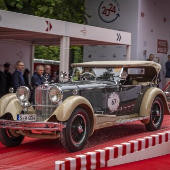 La Mercedes-Benz 710 Super Sport del 1930 alla 1000 Miglia 2024 - Archivnummer: D837085