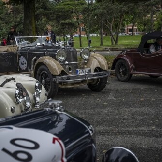 La Mercedes-Benz 710 Super Sport del 1930 alla 1000 Miglia 2024 - Archivnummer: D837127
