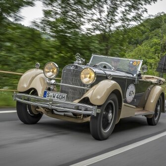 La Mercedes-Benz 710 Super Sport del 1930 alla 1000 Miglia 2024 - Archivnummer: D837134