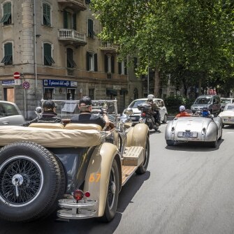 La Mercedes-Benz 710 Super Sport del 1930 alla 1000 Miglia 2024 - Archivnummer: D837142