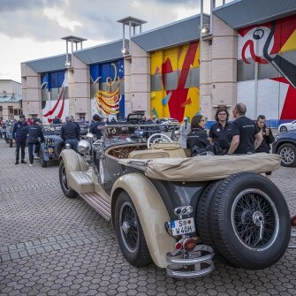 La Mercedes-Benz 710 Super Sport del 1930 alla 1000 Miglia 2024 - Archivnummer: D837243