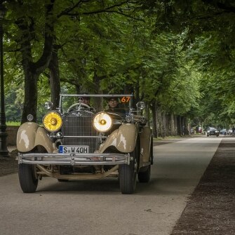 La Mercedes-Benz 710 Super Sport del 1930 alla 1000 Miglia 2024 - Archivnummer: D837258