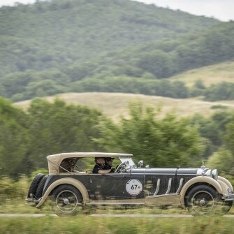 La Mercedes-Benz 710 Super Sport del 1930 alla 1000 Miglia 2024 - Archivnummer: D837264