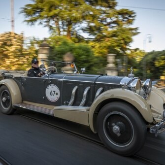 La Mercedes-Benz 710 Super Sport del 1930 alla 1000 Miglia 2024 - Archivnummer: D837299