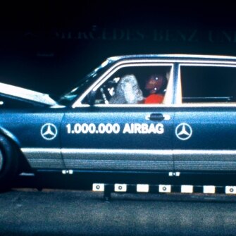 Mercedes-Benz W126, crashtest