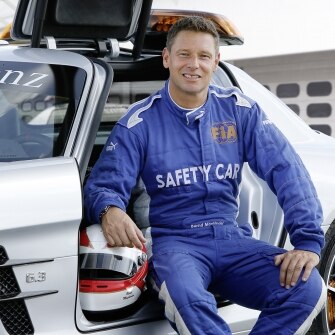 Bernd Mayländer sulla Mercedes-Benz SLS AMG Safety Car (2012)