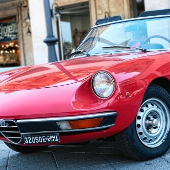 Veicoli storici a Roma - Alfa Romeo 1300
